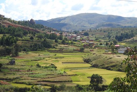 Madagaskar Familienreise - Madagaskar Family & Teens - Reisterrasse in Fianarantsoa
