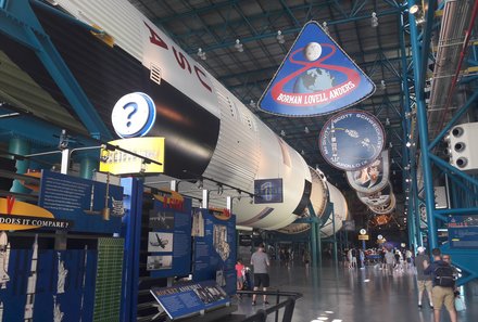 Florida Familienreise - Florida for family - Kennedy Space Center - Rakete