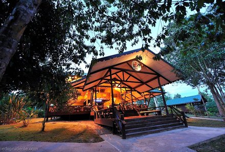 Familienurlaub Malaysia & Borneo - Malaysia & Borneo for family individuell - Proboscis Lodge Bukit Melapi - Außenansicht