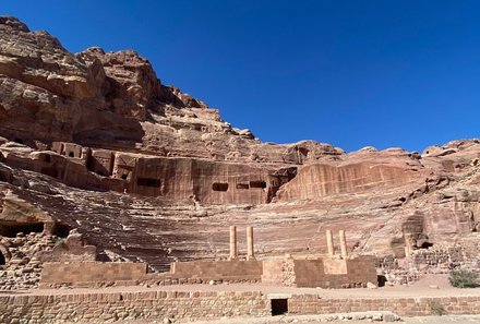 Jordanien Rundreise mit Kindern - Petra - Landschaft