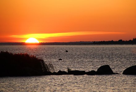 Familienreise Baltikum Family & Teens - Baltikum mit Kindern - Estland - Insel Hiiuma Sonnenuntergang