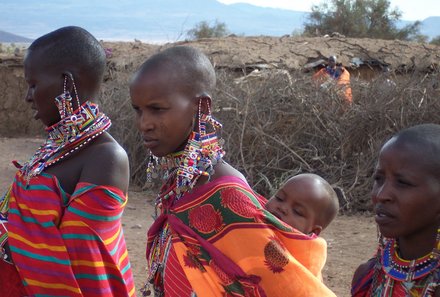 Kenia Familienreise - Kenia Family & Teens - Massai mit Baby