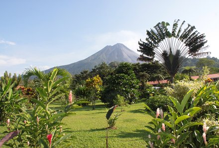 Costa Rica for family individuell - Costa Rica Familienreise Natur und Strand pur - Vulkanaussicht